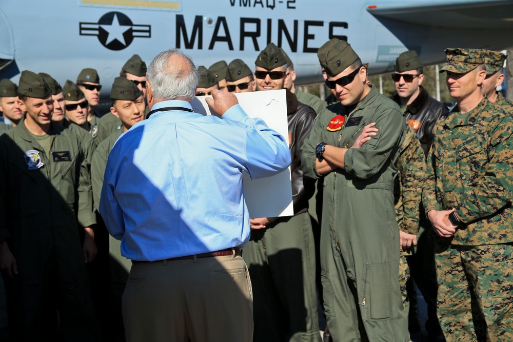 40th Commemoration Ceremony EA-6B Prowler