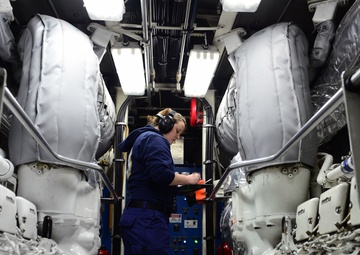 Week in the life - Cutter Swordfish engine room rounds