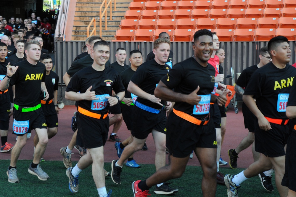 25ID finishes Great Aloha Run 2017