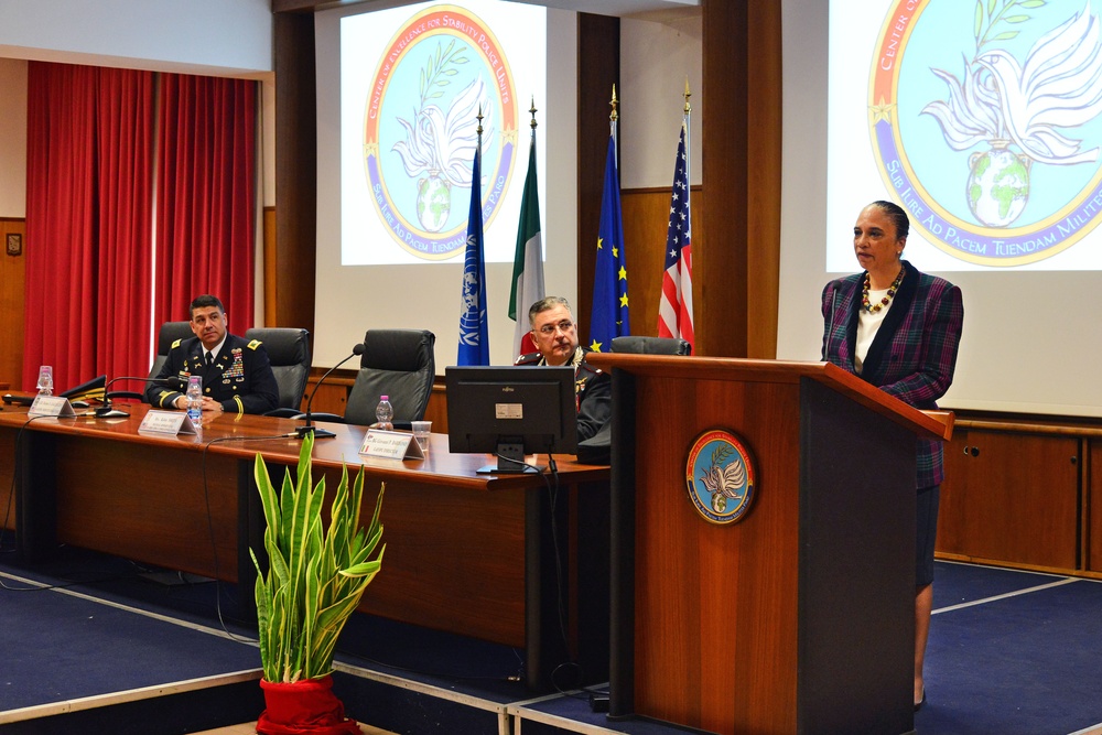 Graduation Ceremony &quot;14th Protection of Civilians Course&quot;  at Center of Excellence for Stability Police Units (CoESPU) Vicenza, Italy