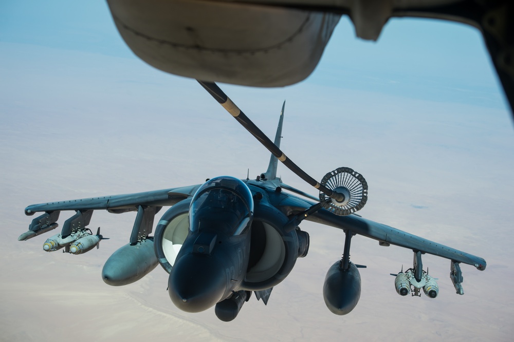 Coalition aircraft accelerate fight against ISIS