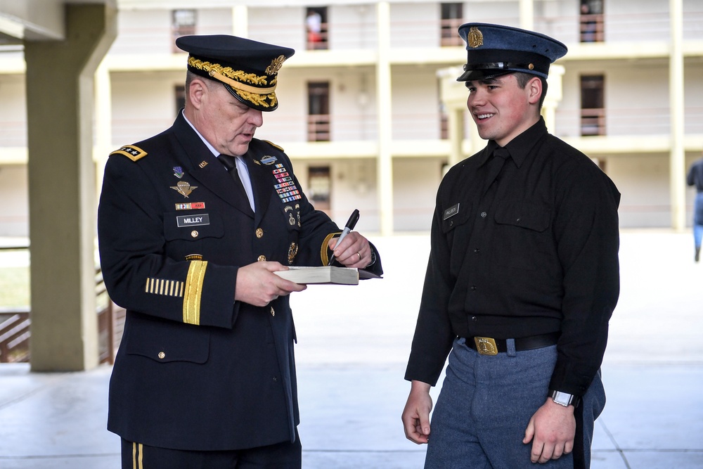 CSA visits the Virginia Military Institute