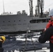 USS Wayne E. Meyer Performs Replenishment-at-Sea in the South China Sea