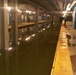 Flooded New York City Subway