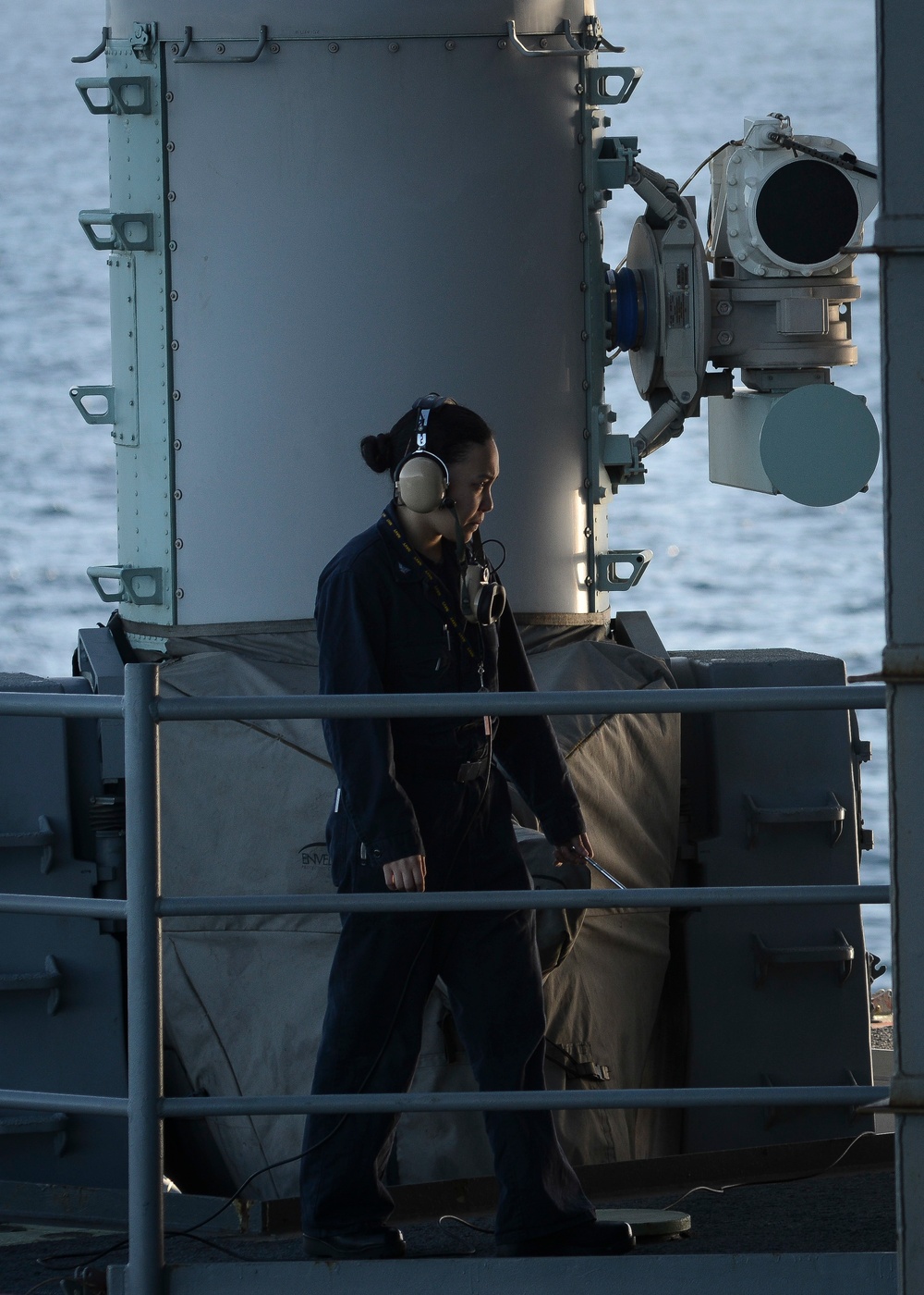Sailor prepares to conduct maintenance