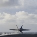 F/A-18E launches off the flight deck