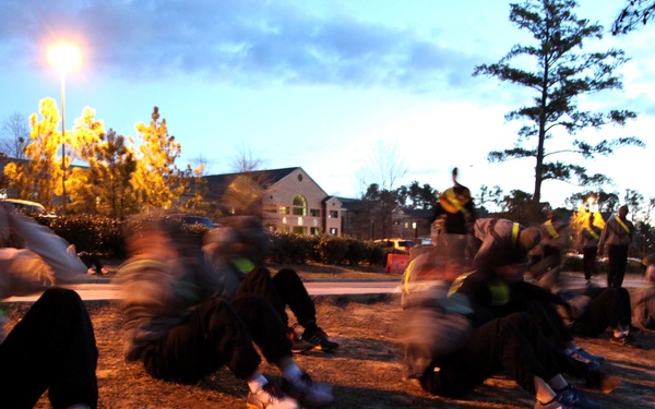 Psychological operations units remember fallen through physical training