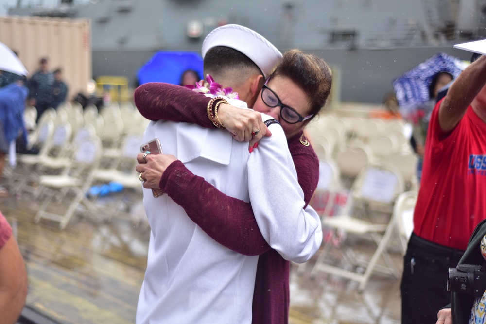 USS Hopper returns from 180-day deployment