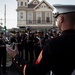 Marine Corps Band New Orleans performs during Mardi Gras 2017