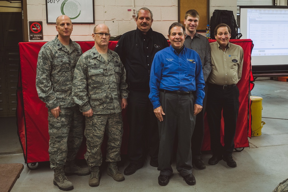 107th Hosts General Motors Training