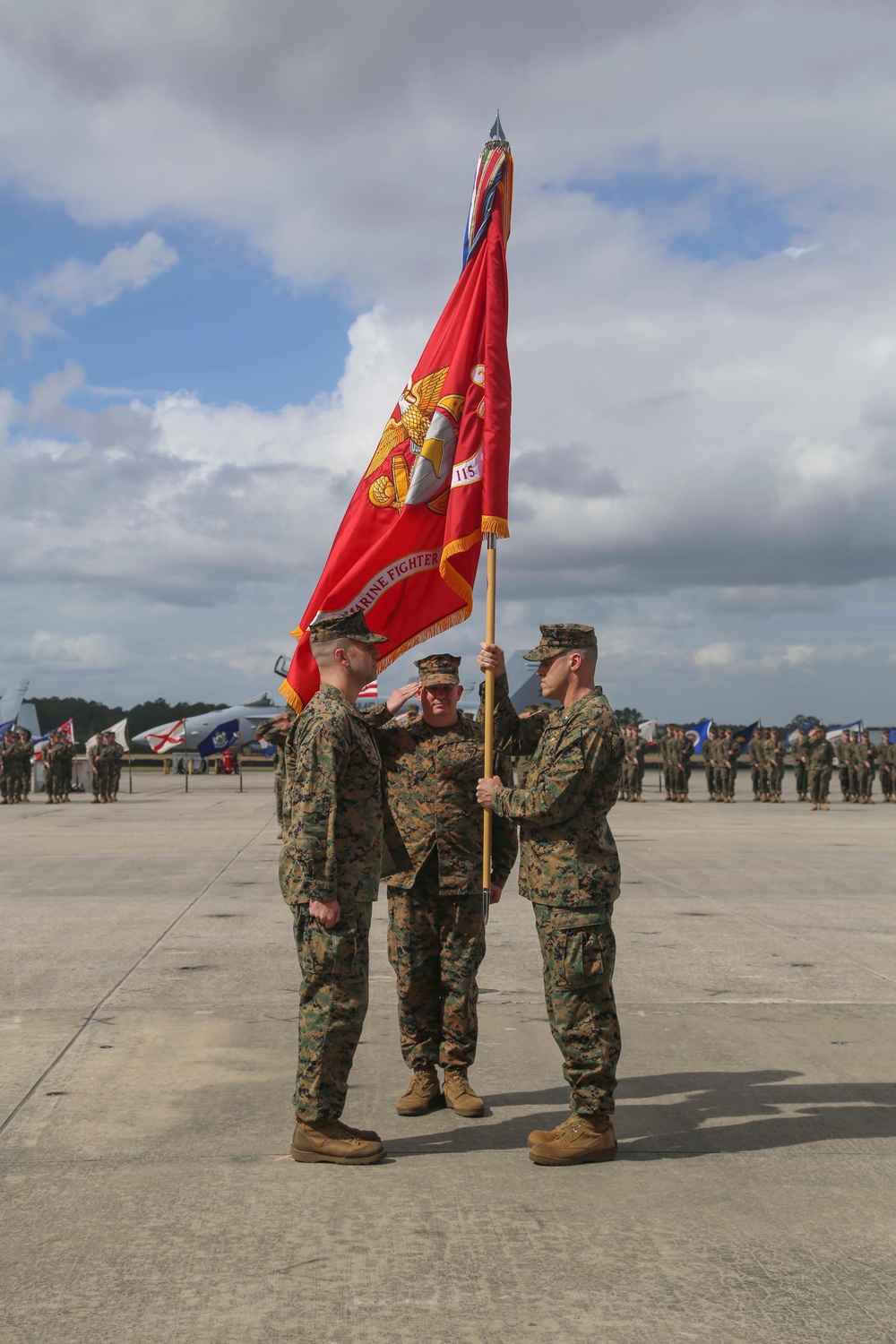 LtCol S. M. Brown Change of Command