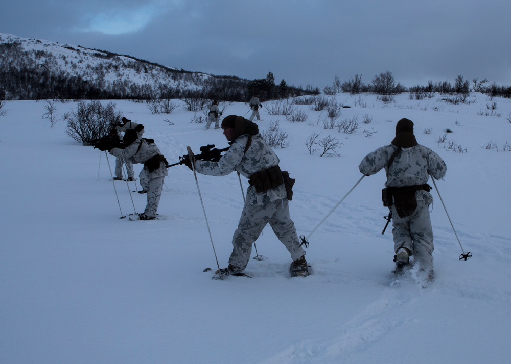 Marine Rotational Force Europe 17.1 conduct survival training