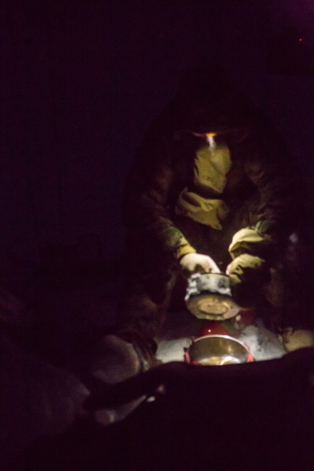 Marine Rotational Force Europe 17.1 conduct survival training