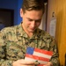 Marine Rotational Force Europe 17.1 Receives Valentine's Day cards
