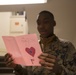 Marine Rotational Force Europe 17.1 Receives Valentine's Day cards