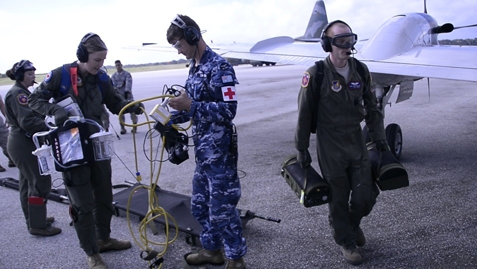 Trilateral training expands life-saving capabilities