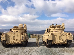 3/4 ABCT arrives in Bulgaria for deterrence role