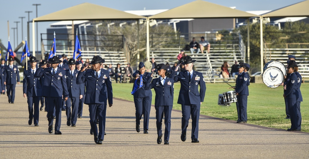 737th TRG Parade practice