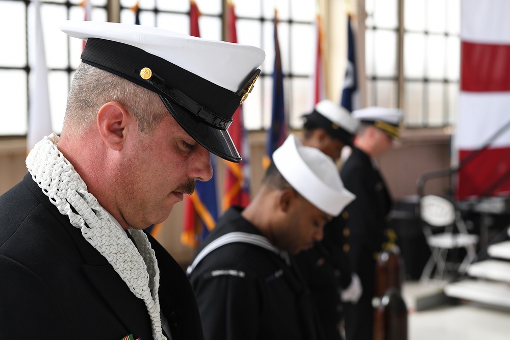 Commander, Navy Region Southeast (CNRSE) holds change of command ceremony at NAS Jacksonville