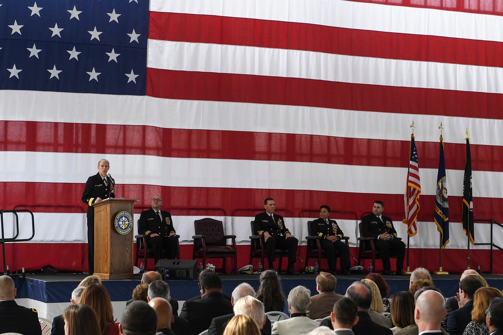 Commander, Navy Region Southeast (CNRSE) holds change of command ceremony at NAS Jacksonville