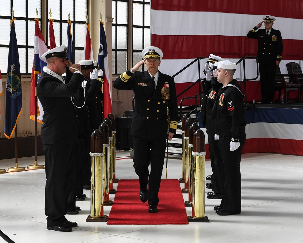 Commander, Navy Region Southeast (CNRSE) holds change of command ceremony at NAS Jacksonville