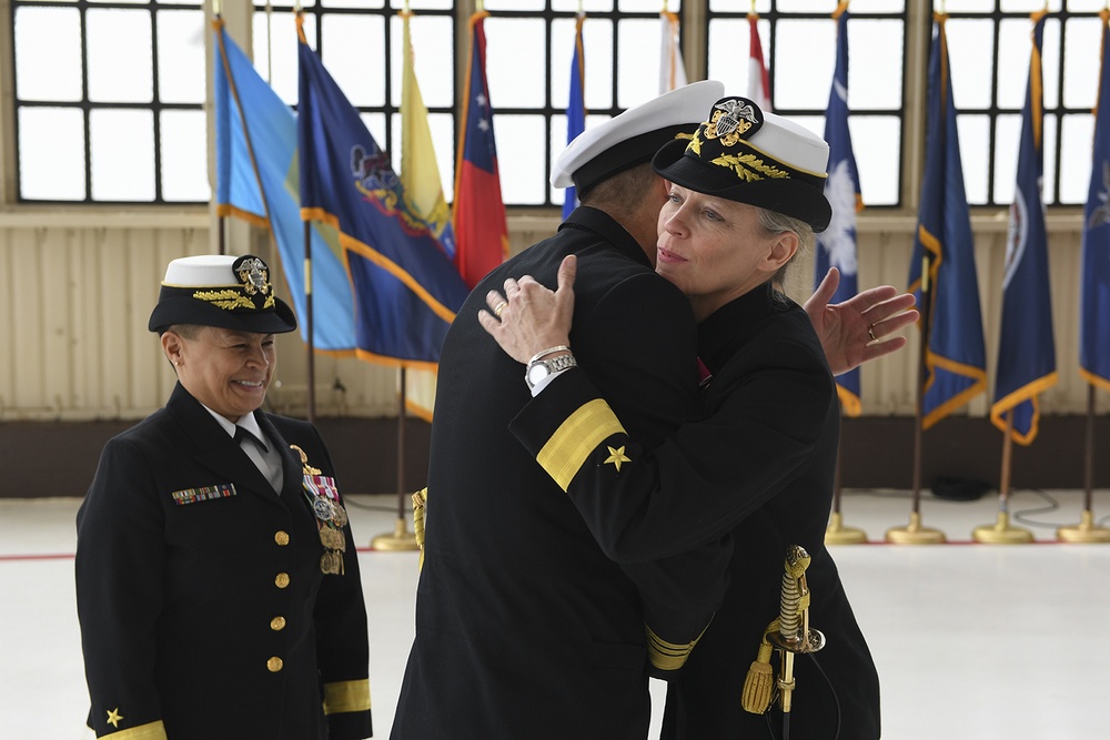 Commander, Navy Region Southeast (CNRSE) holds change of command ceremony at NAS Jacksonville