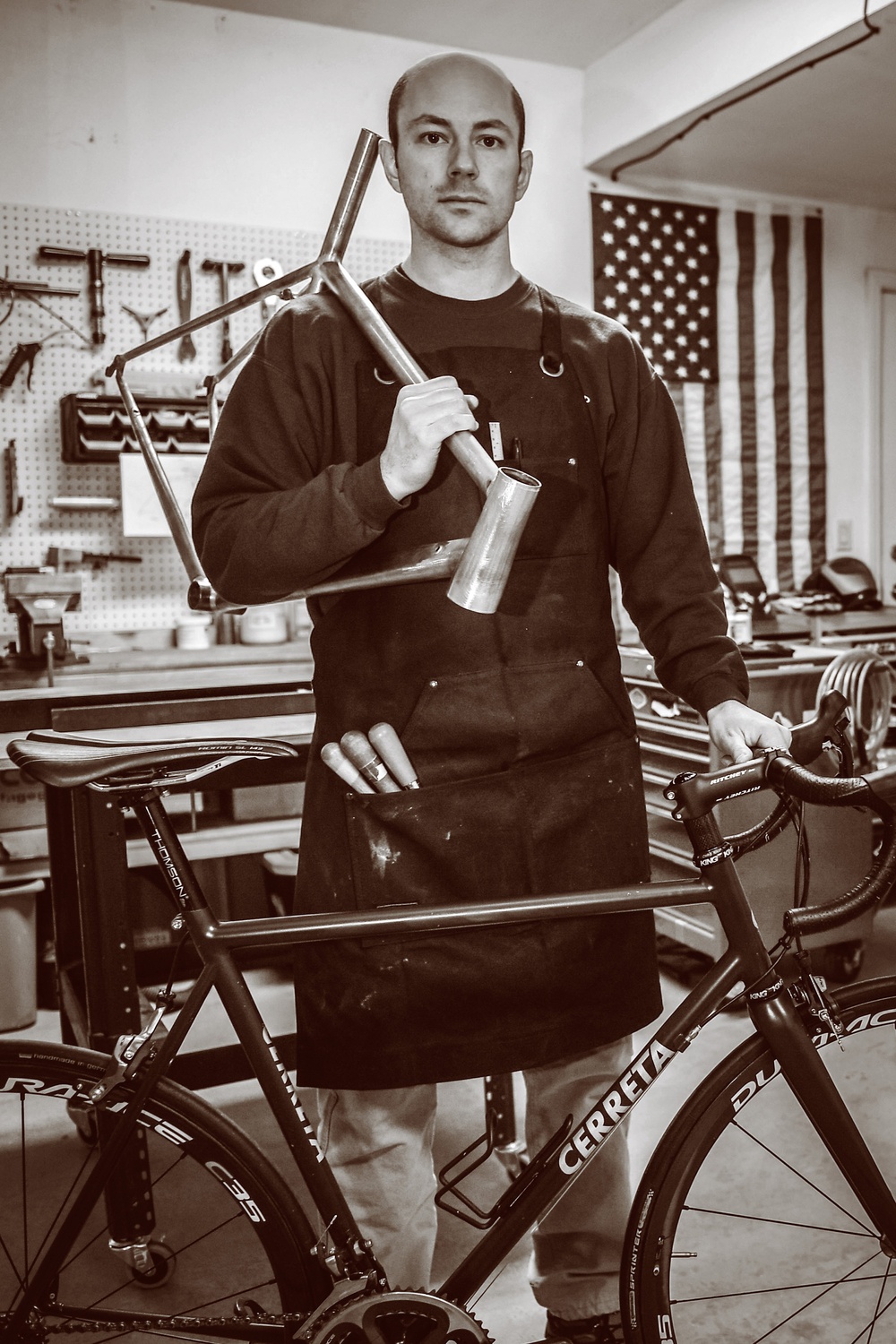 Airman specializes in handcrafted bicycle frames