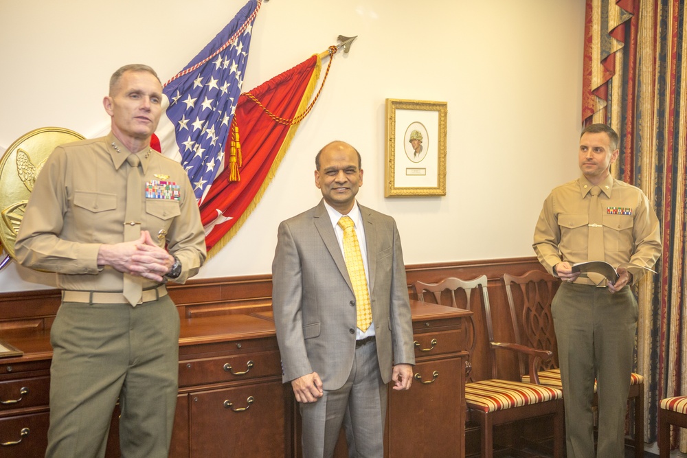 Dr. Rajkumar Raman Promotion to Senior Executive Service Jan. 27, 2017