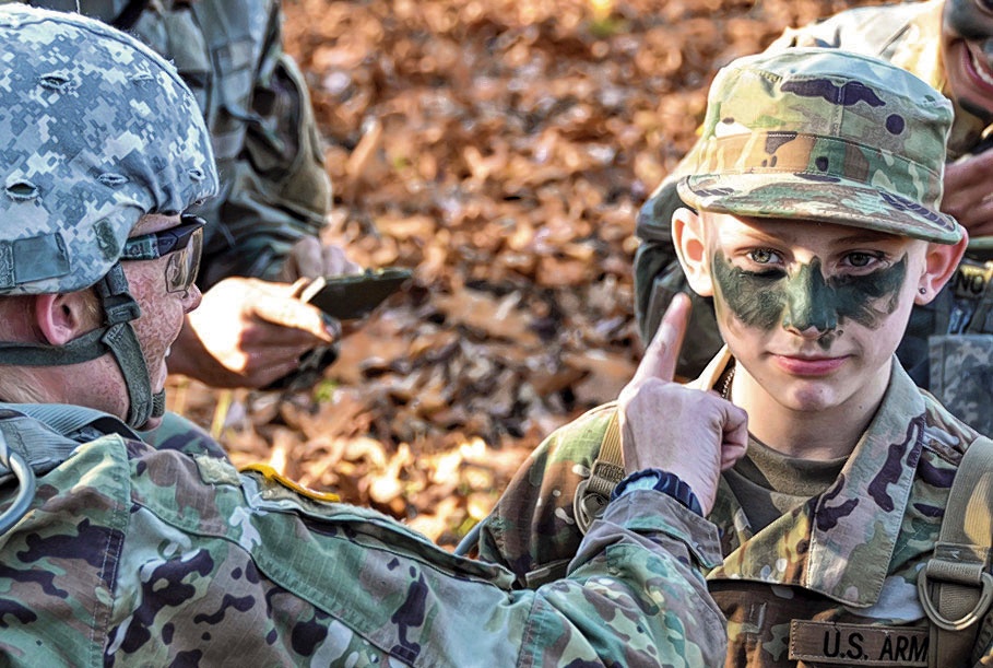 Fort Leonard Wood grants child's wish, makes him Soldier for a day