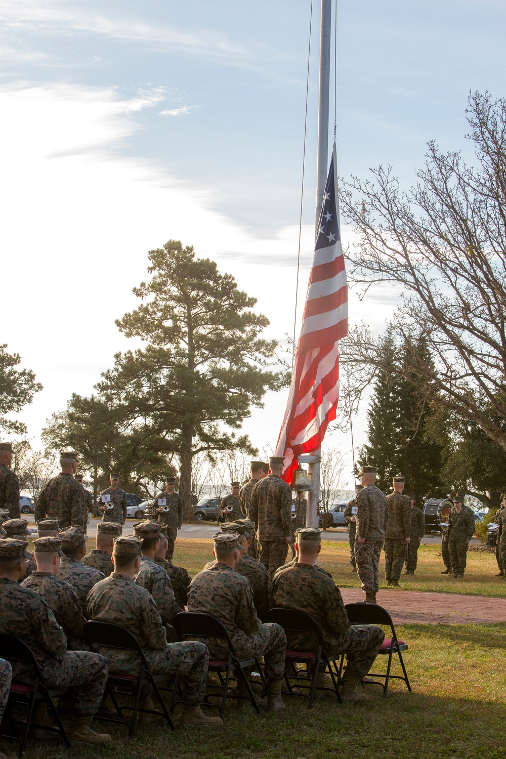 2d MARDIV Morning Colors and Awards Ceremony