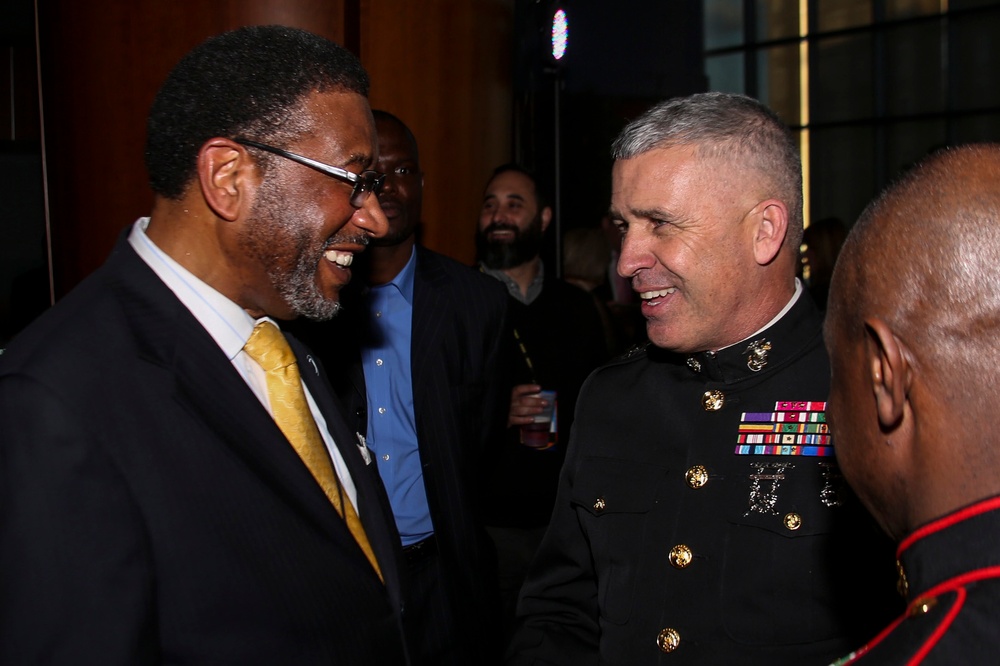 Marines Attend the 2017 CIAA President's Dinner