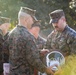 2d MARDIV Morning Colors and Awards Ceremony