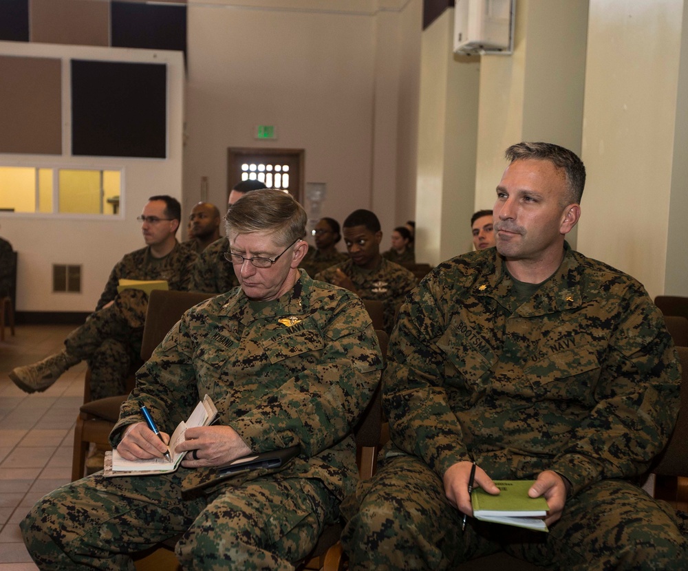 Chaplain of the Marine Corps Spiritual Fitness Discussion