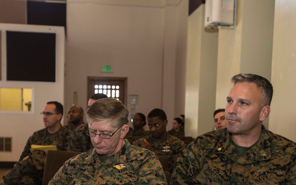 Chaplain of the Marine Corps Spiritual Fitness Discussion