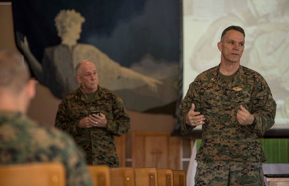 Chaplain of the Marine Corps Spiritual Fitness Discussion