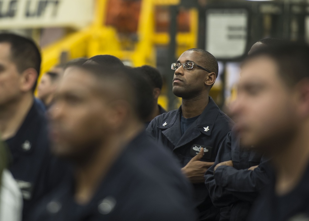 USS Makin Island Celebrates African American and Black History Month
