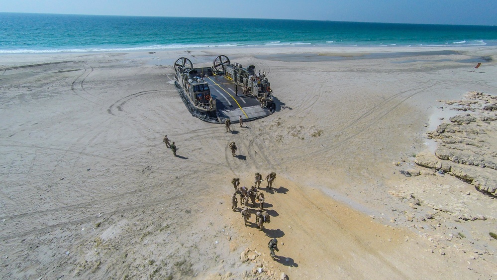 Marines Land on Senoor Beach for Exercise Sea Soldier