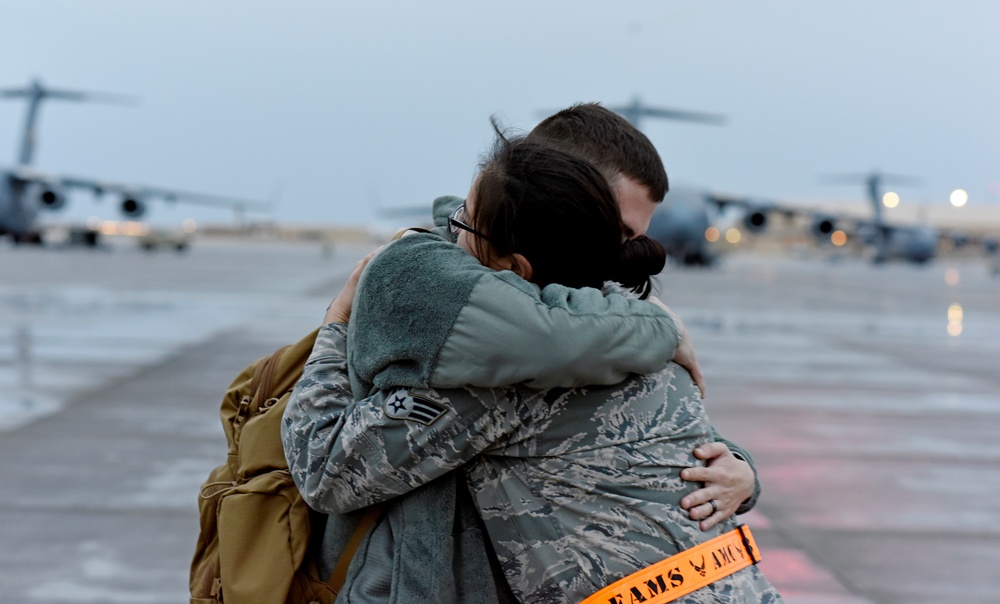 Deployed together: Married Airman share unique experience