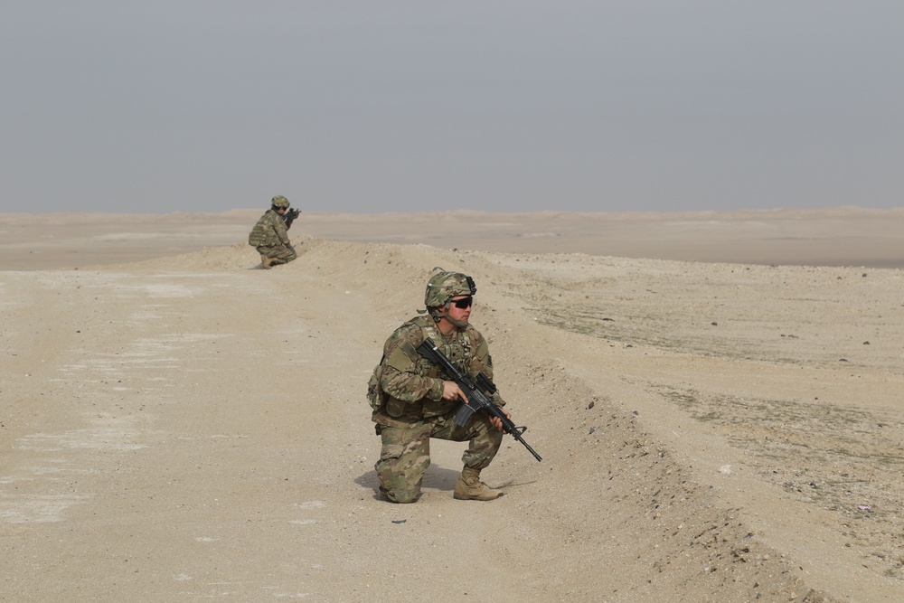 Divers blow through land targets