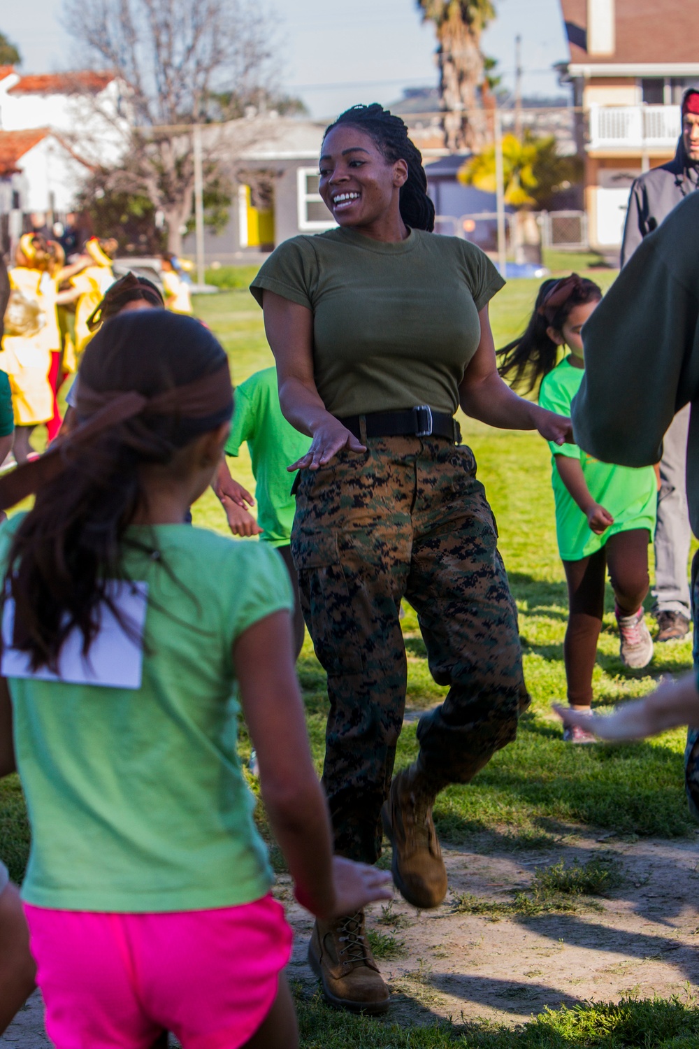Marines Run for Las Palmas Elementary