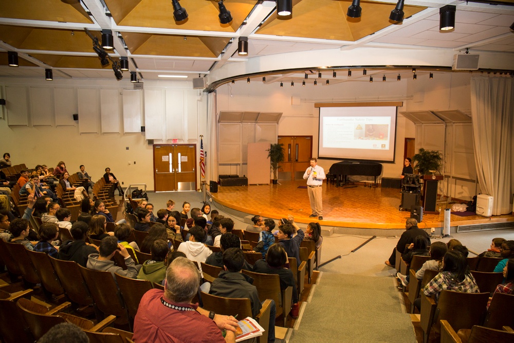 National Engineers Week: USACE Japan District engages middle school students