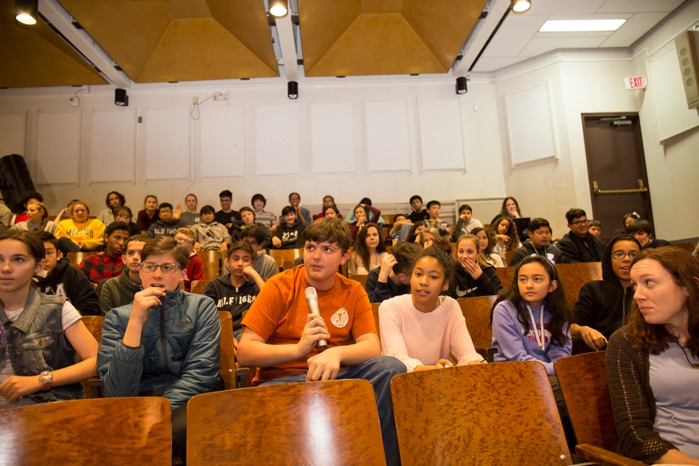 National Engineers Week: USACE Japan District engages middle school students
