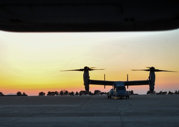 MV-22 fleet conducts flight training at Kunsan