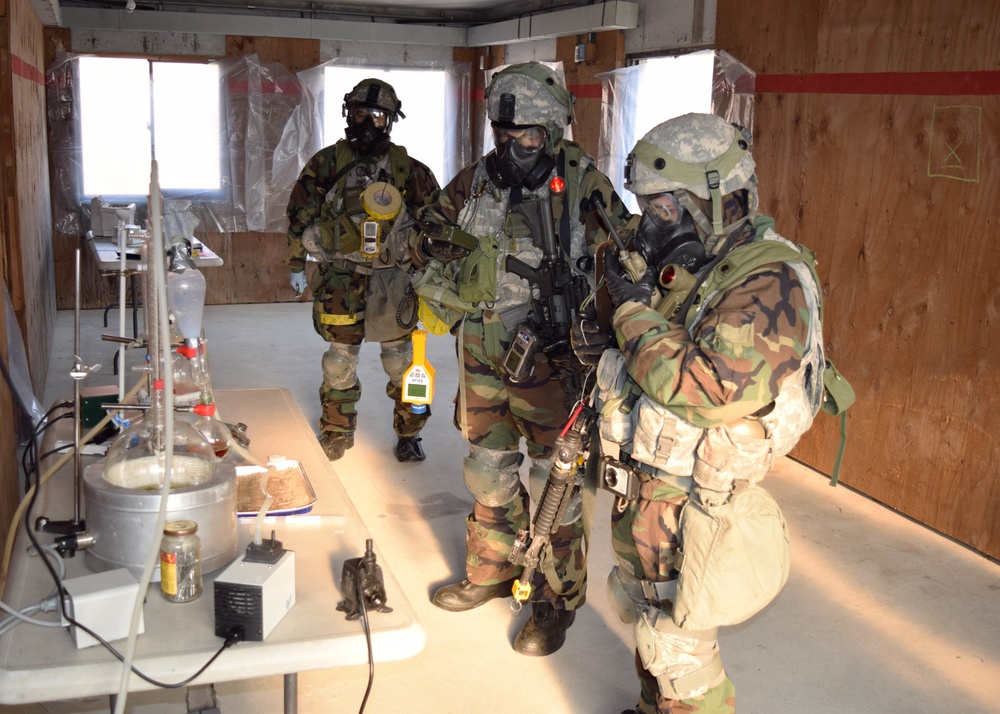 ‘Iron Rangers’ hone skills during counter WMD training