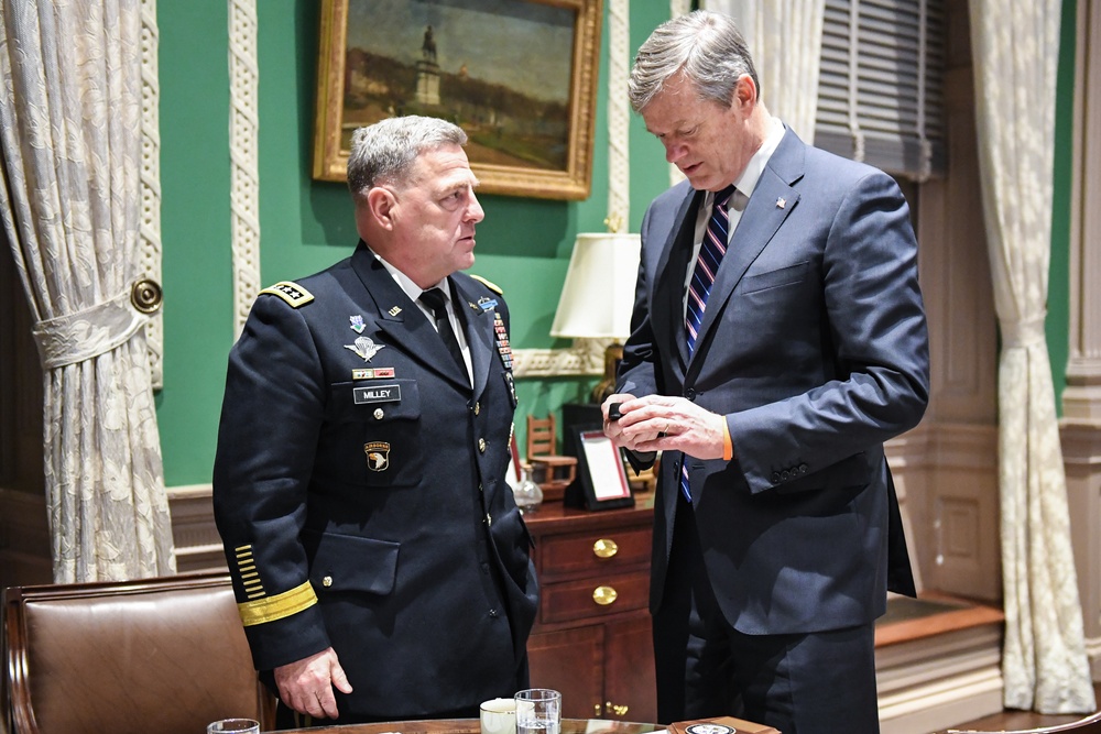 CSA visits Governor of Massachusetts Charlie Baker