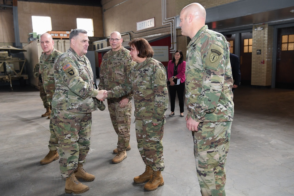 CSA visits with the New Hampshire National Guard senior leaders