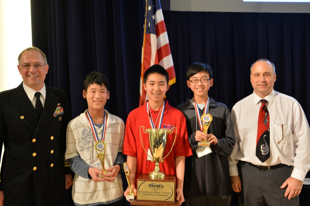 Carderock reaches out to local students through annual math contest