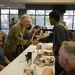 Air Force leadership visits with USSOCOM Warrior Care Program