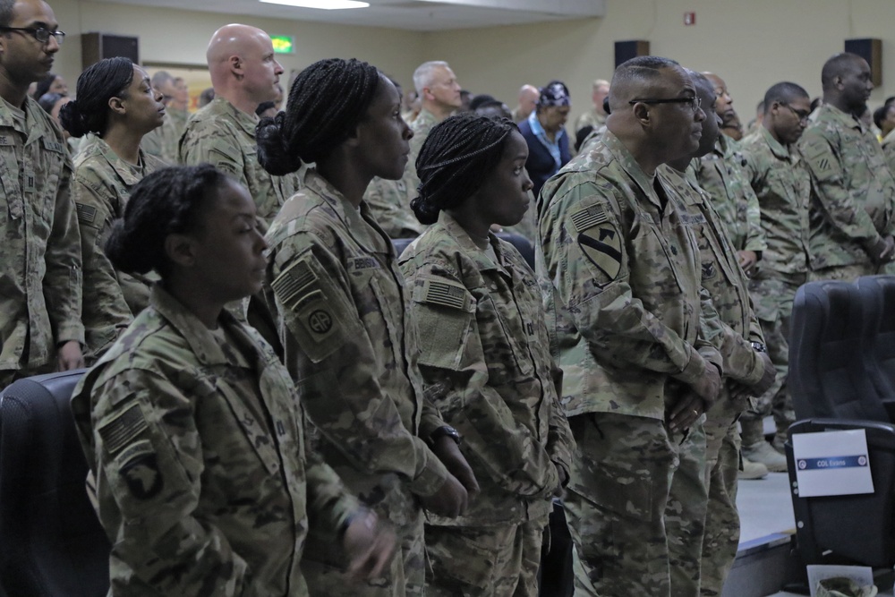 Black History month comes alive for Soldiers on Camp Arifjan