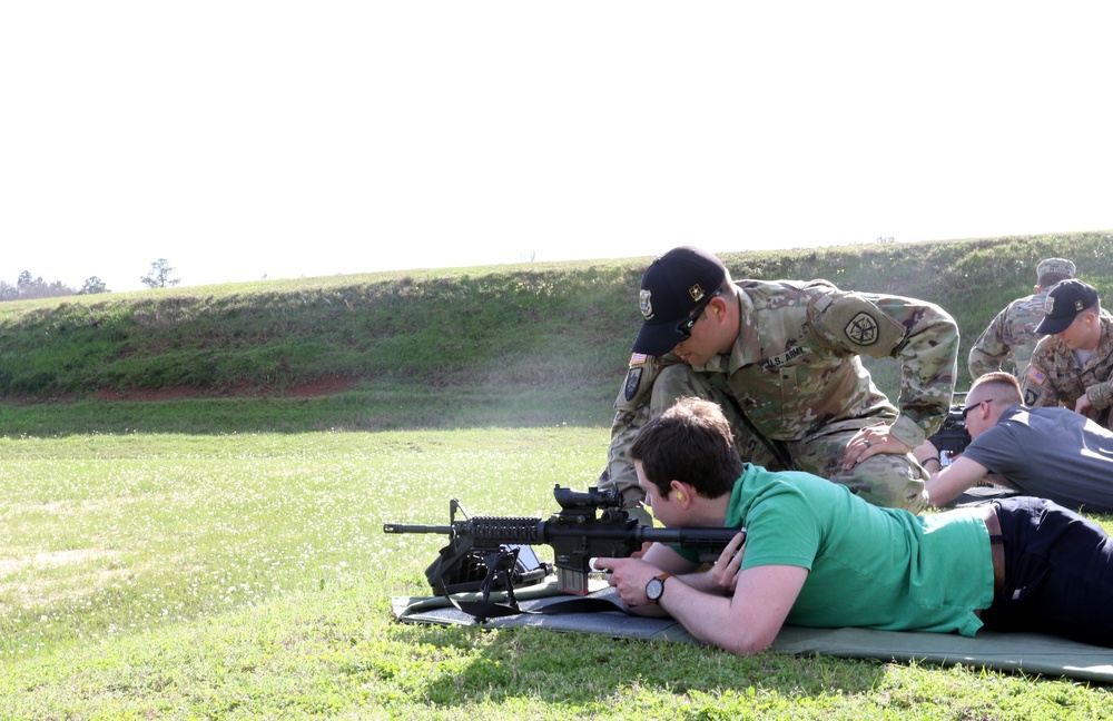 Learning the Army service rifle